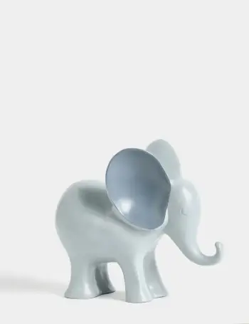 Objekt dekorativ elefant, Evila Originals, ngjyrë gri