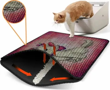 Tapet për rërë mace, shumëngjyrësh, Paws & Whiskers, Nrszn0143