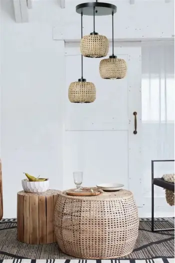 Llambë tavani Opviq, ratan, 8575-3