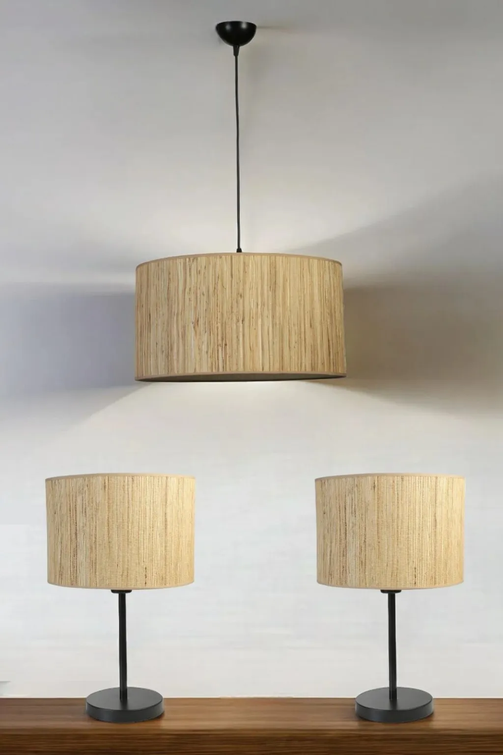 Set llambë tavani dhe llamba tavoline Opviq, 8870-9 - 1