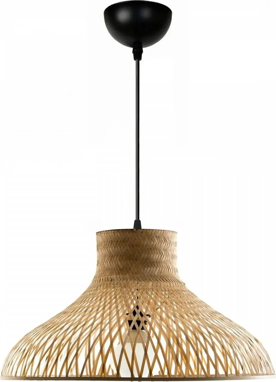 Llambë tavani Opviq, bambu, AYD-3673, bezhë/zezë - 1
