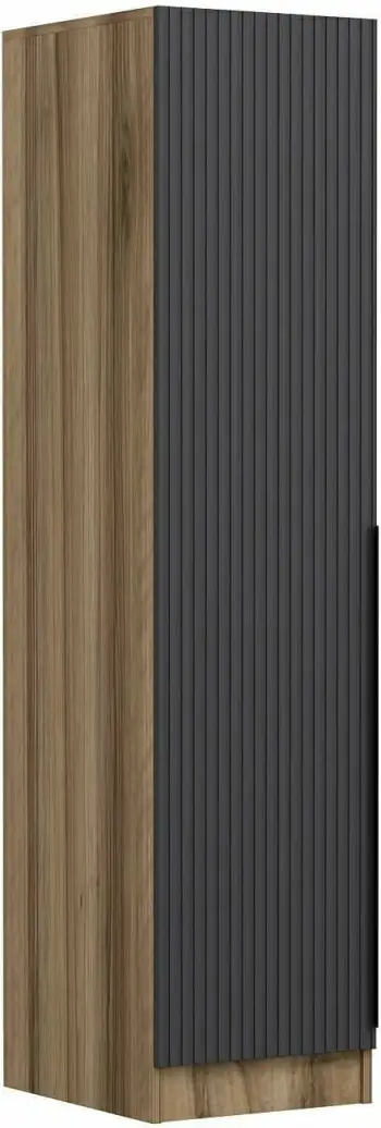 Dollap për rroba Skye Decor, ngjyrë antracit-dore, Minar Kale - 8670
