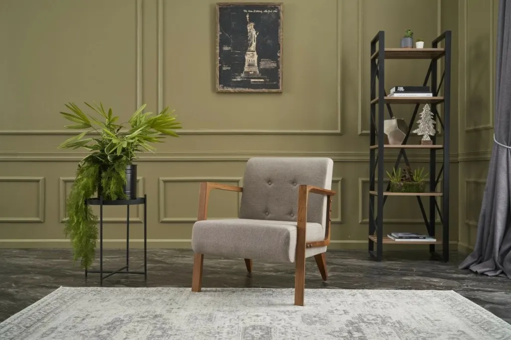 Karrige Wing Atelier del Sofa, Kemer, krem - 1