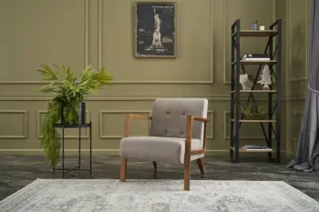 Karrige Wing Atelier del Sofa, Kemer, krem