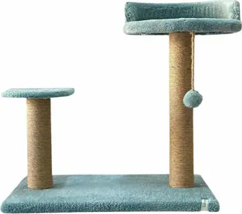 Dërrasë gërvishtëse për mace, Paws & Whiskers, Tiana, ngjyrë tyrkiz