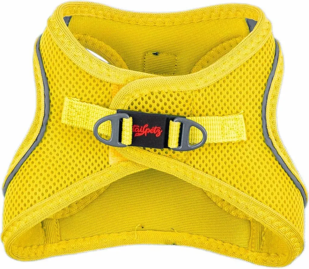 Parzmore për qen, Air-Mesh, e verdhë - 9