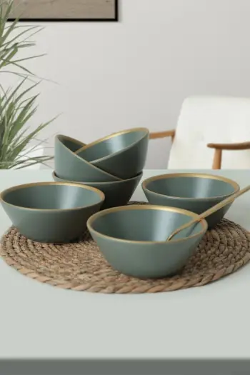 Set pjatash të thella (6 copë), Hermia Concept, ST042406F322A841700MAKA500