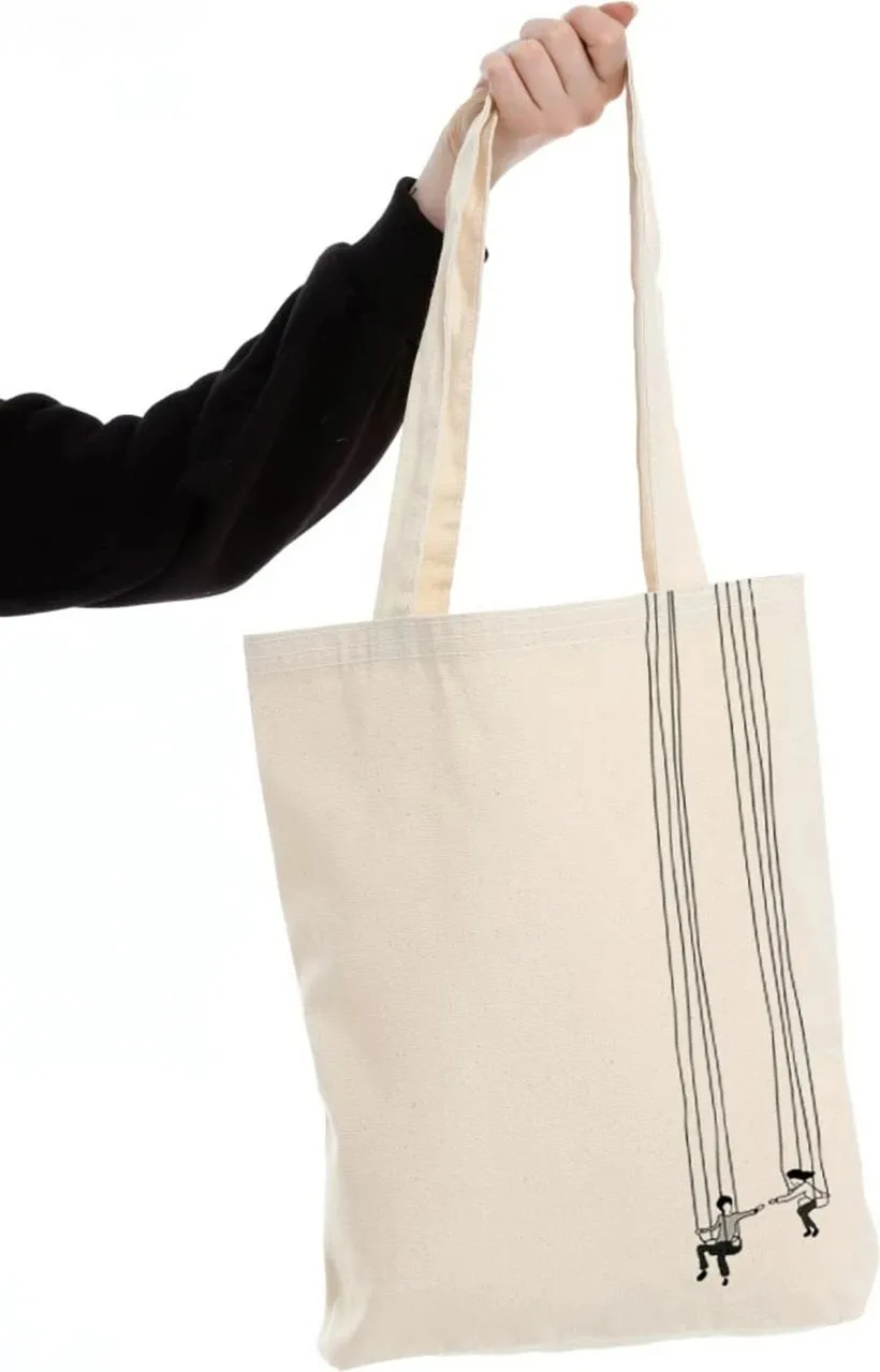Tote bag Zoozie Bags, krem, 1195 - 3