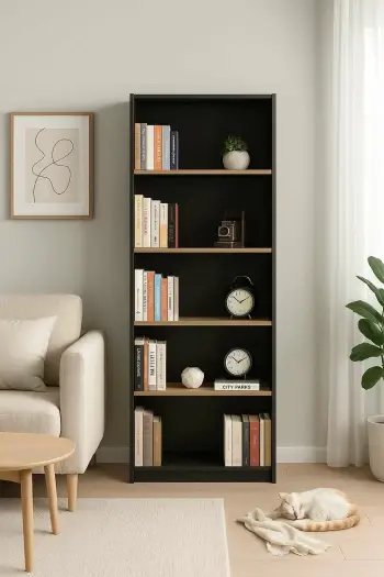 Raft librash Skye Decor, anthracite, Ktp-350-Ax-1