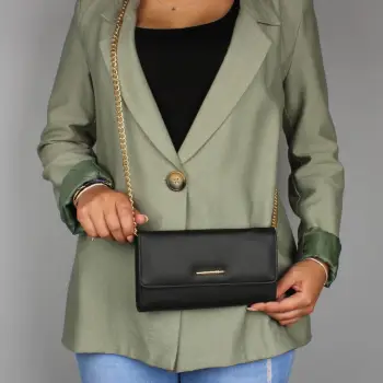 Kuletë e vogël me zinxhir, ngjyrë e zezë, Zoozie Bags, 1401