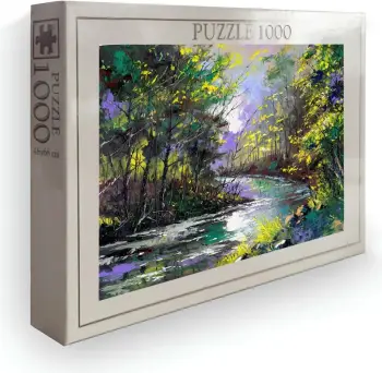 Puzzle 1000 copë, Evila Originals, shumëngjyrësh, PZL_0148_1000