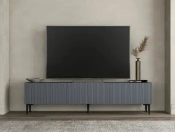 Komodë për TV, Skye Decor, Oscar, ngjyrë antracit