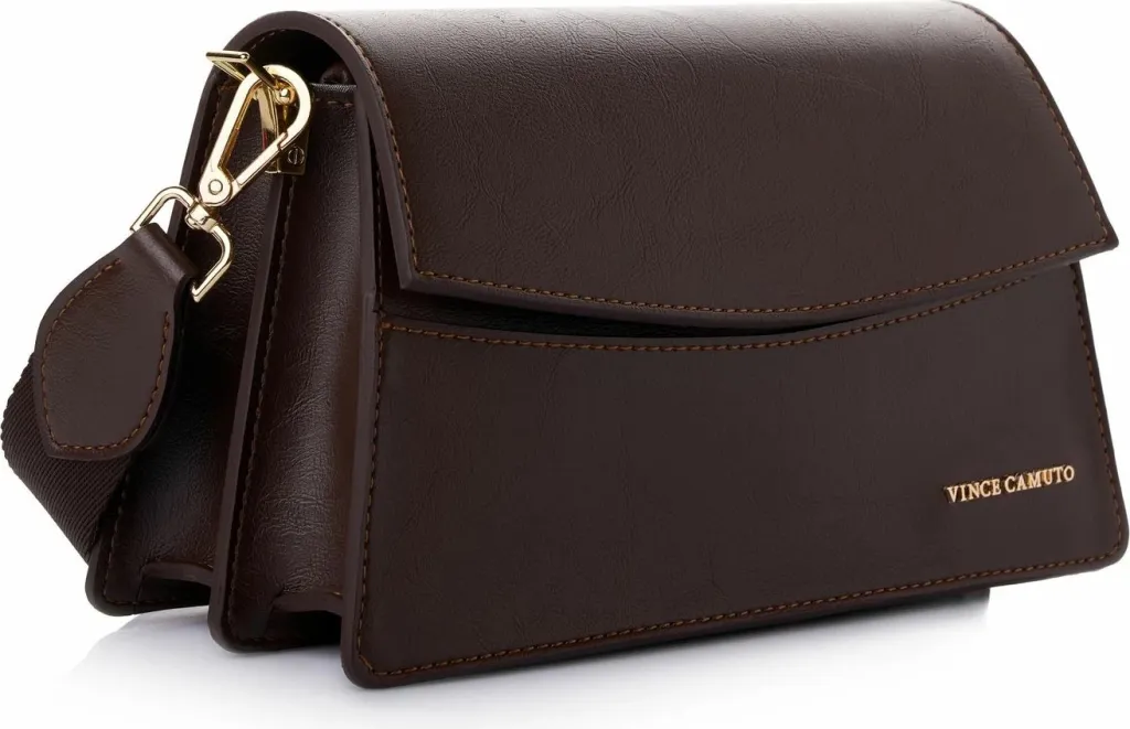 Çantë crossbody, ngjyrë kafe, Vince Camuto, Syracuse - 2