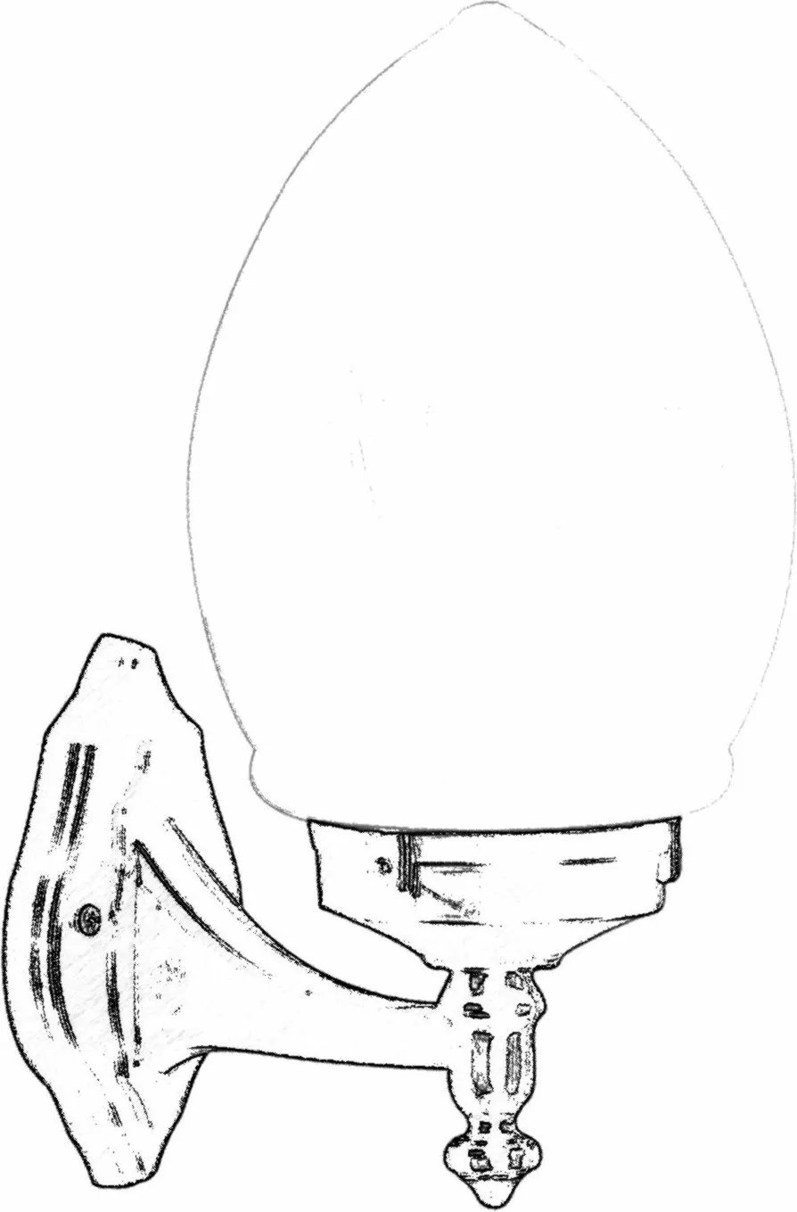 Llambë muri për jashtë, Opviq, BAP-68204-BSY-M1 - 2