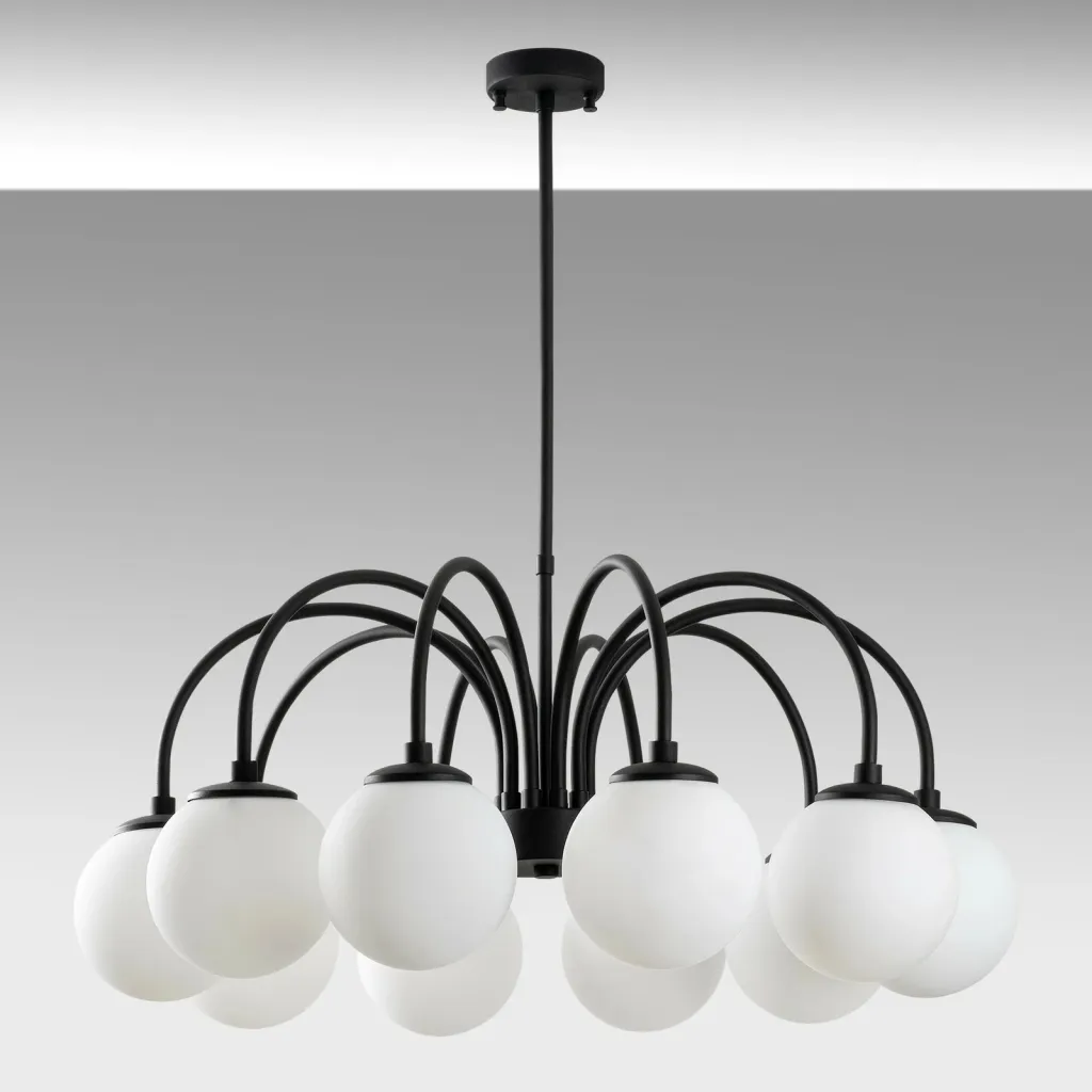Llambadar modern Opviq, ngjyrë e zezë, Sferıs - 13940 - 5