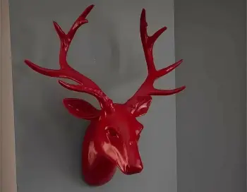 Aksesor dekorativ për mur, Evila Originals, CY0658, ngjyrë e kuqe