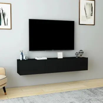 Komodë për TV, ngjyrë e zezë, Skye Decor Denby