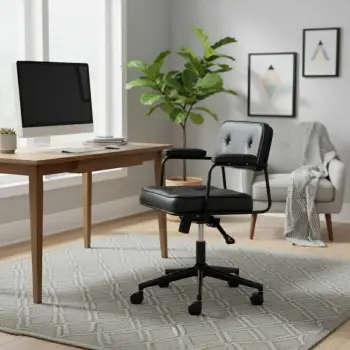 Karrige zyre Skye Decor, Jupi 60, e zezë