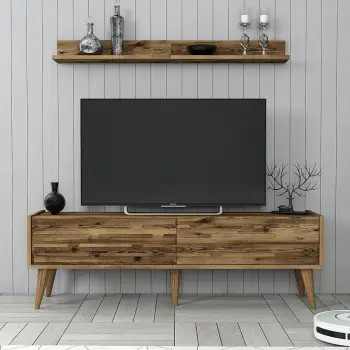 Njësi TV Valensiya, ngjyrë arre, 140 cm, Skye Decor