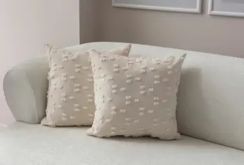 Set mbulesash për jastëkë (2 copë), Evila Originals, Tuffet, krem v8