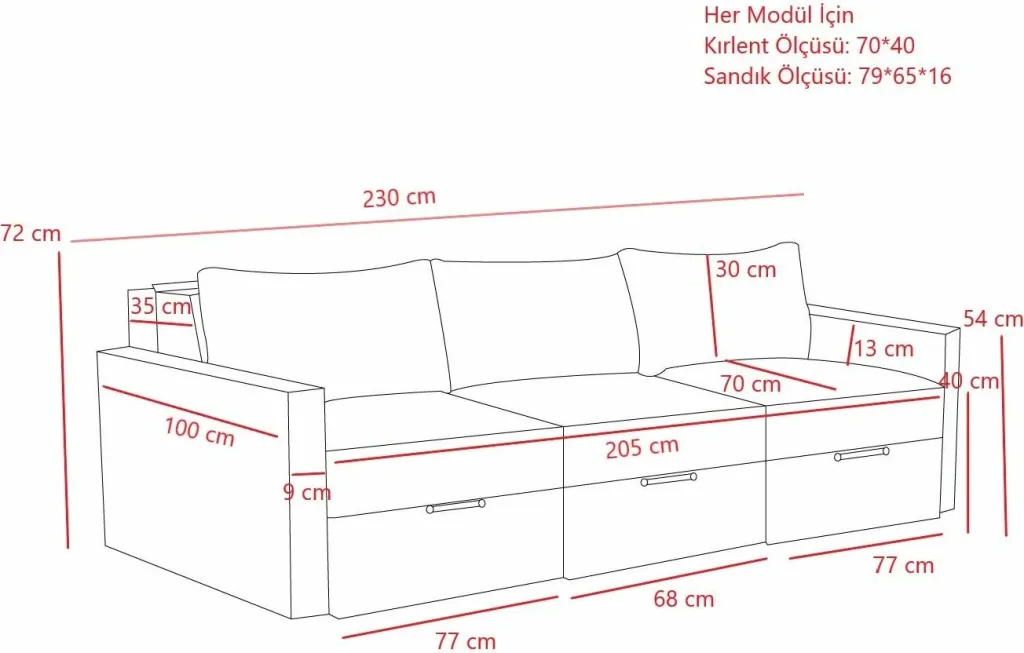 Divan-krevat treshe, Atelier del Sofa, Saros, ngjyrë kafe - 10