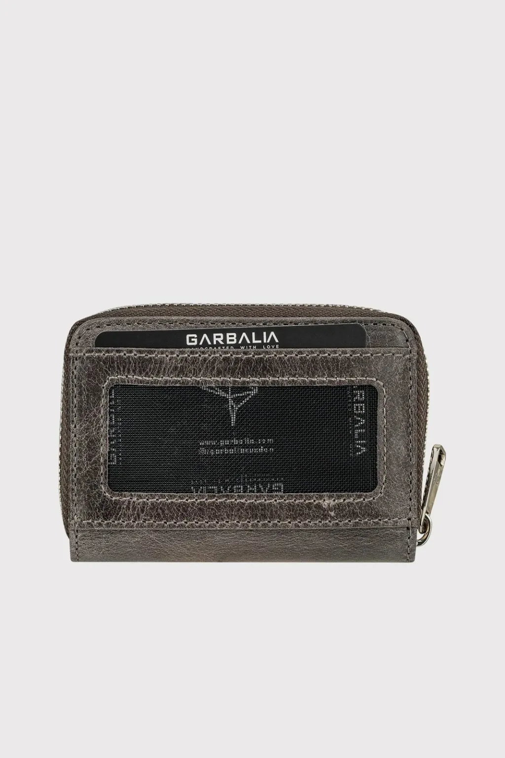 Mbajtës kartelash Zoozie Bags, Clovis, ngjyrë gri - 4