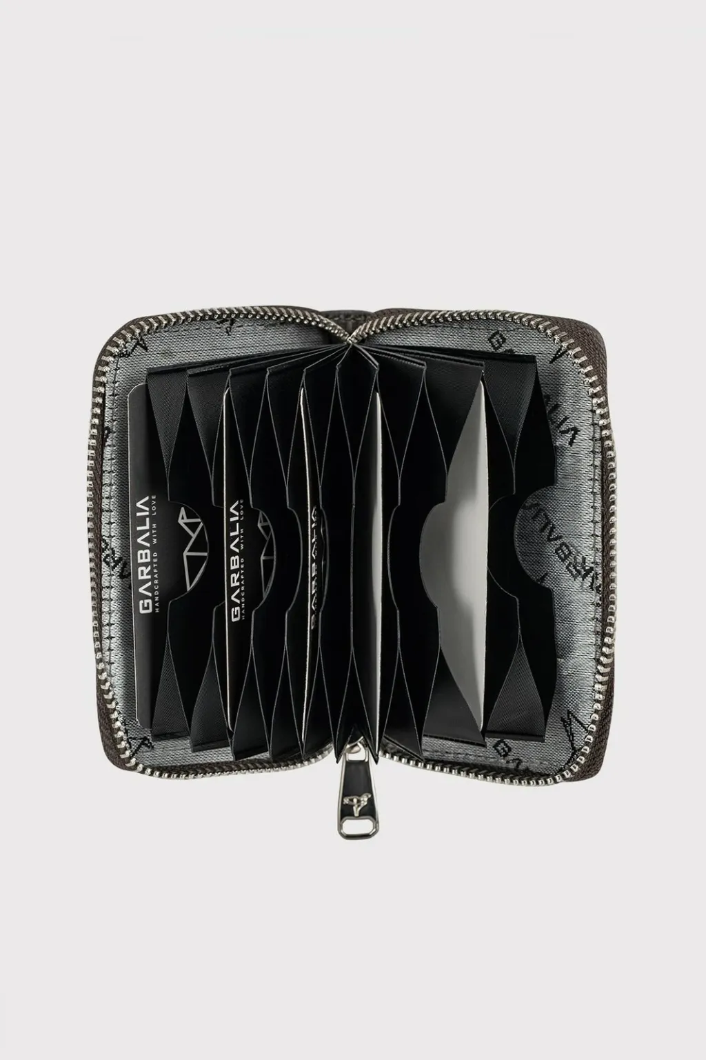Mbajtës kartelash Zoozie Bags, Clovis, ngjyrë gri - 5