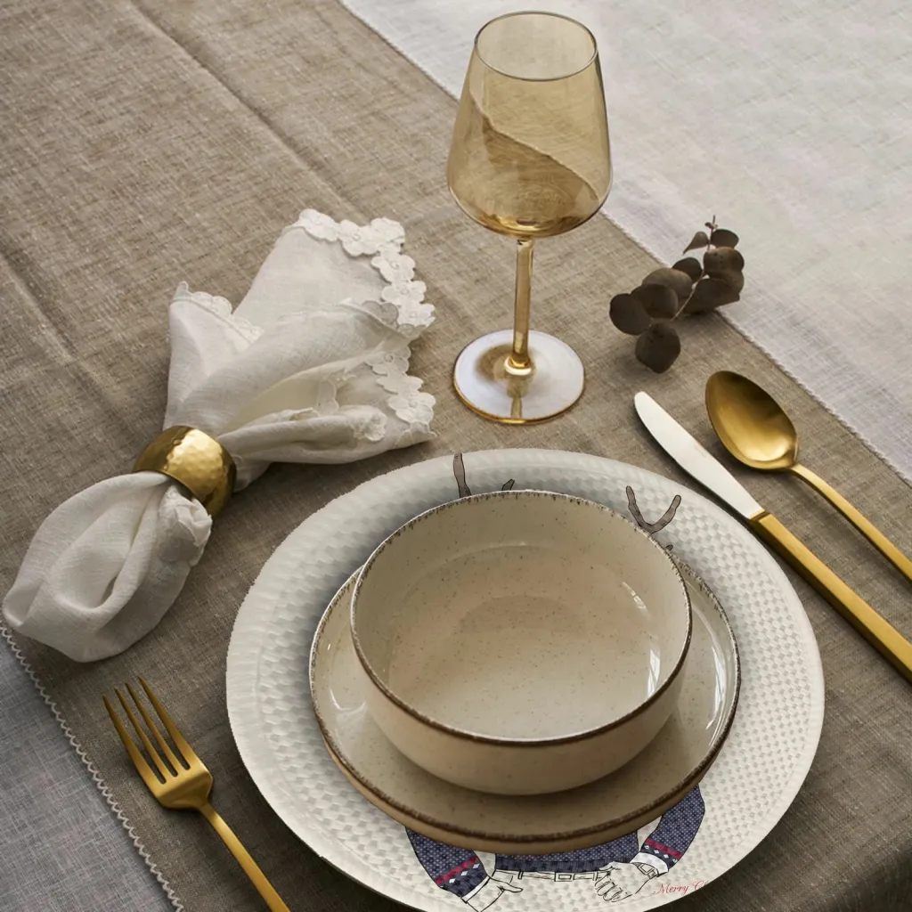 Set nënshtrues tavoline Hermia Concept, shumëngjyrësh, 2801Supla, 4 copë - 3