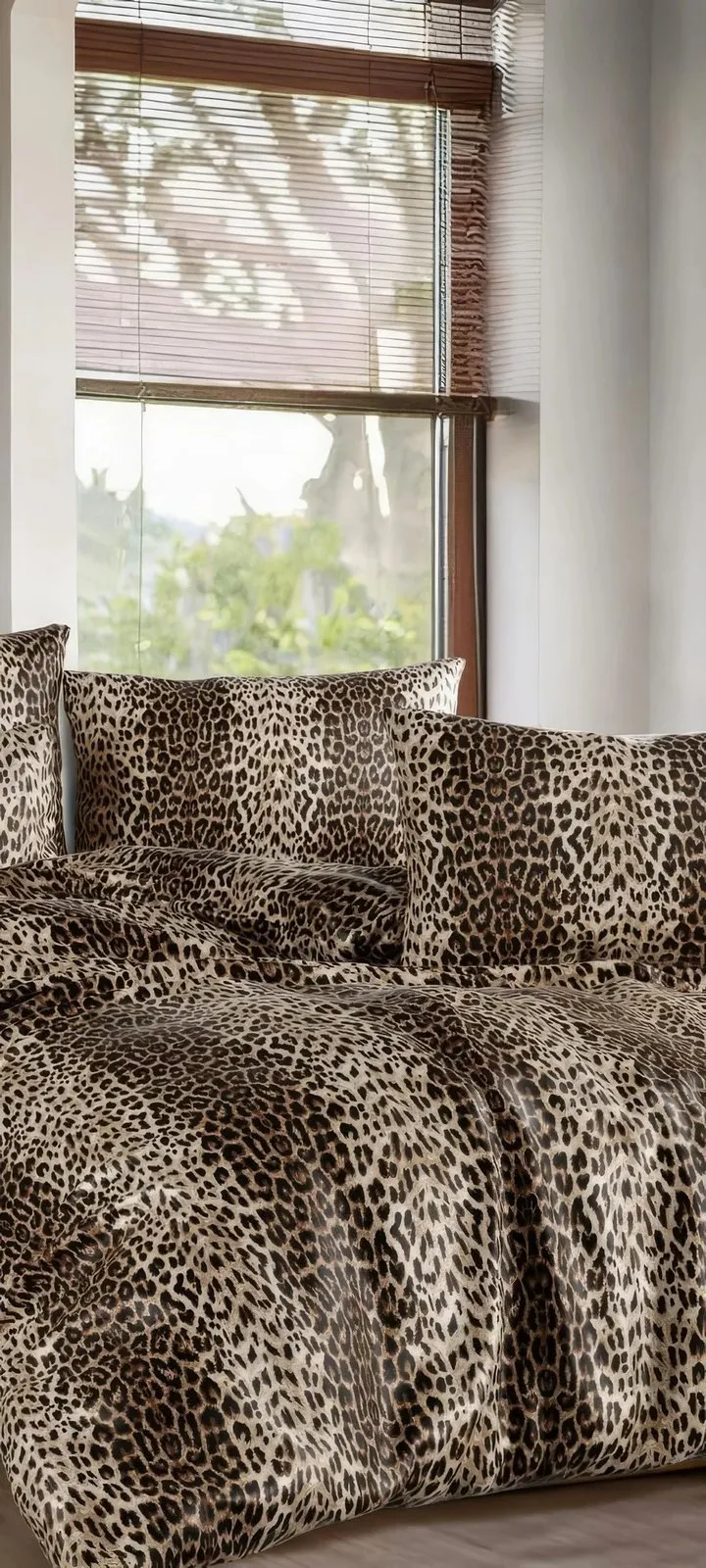 Set mbulesë për jorgan dopio, leopard, L'essentiel - 2