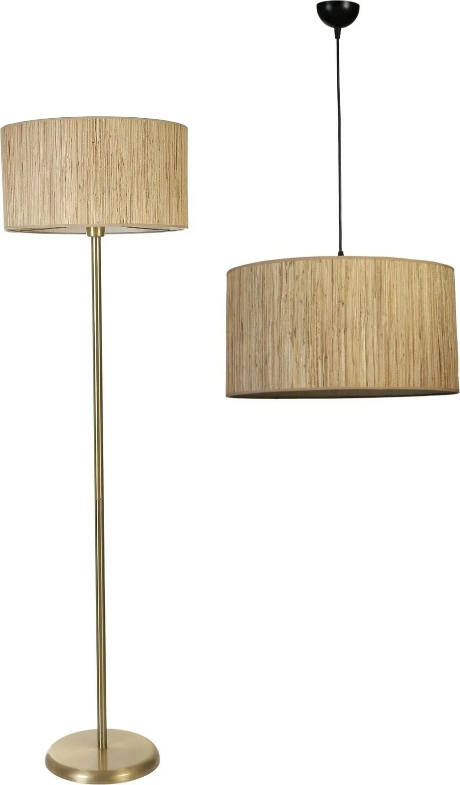 Set llambë tavani me llambë dyshemeje Opviq, 8873-10, bezhë - 2