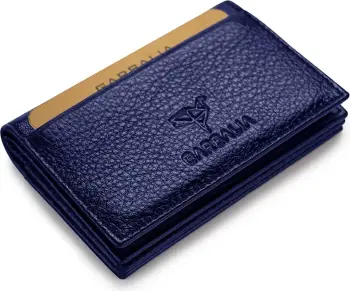 Portofol për burra, ngjyrë kaltër e errët, Zoozie Bags, Vera