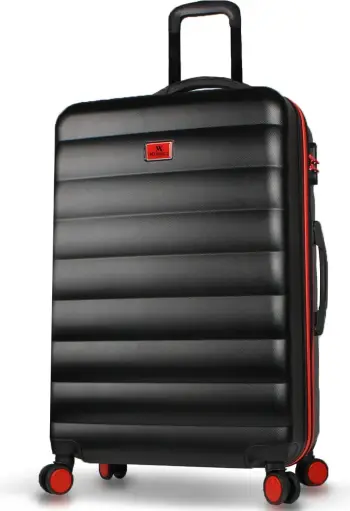 Valixhe udhëtimi Zoozie Bags, 6810, e zezë, e madhe