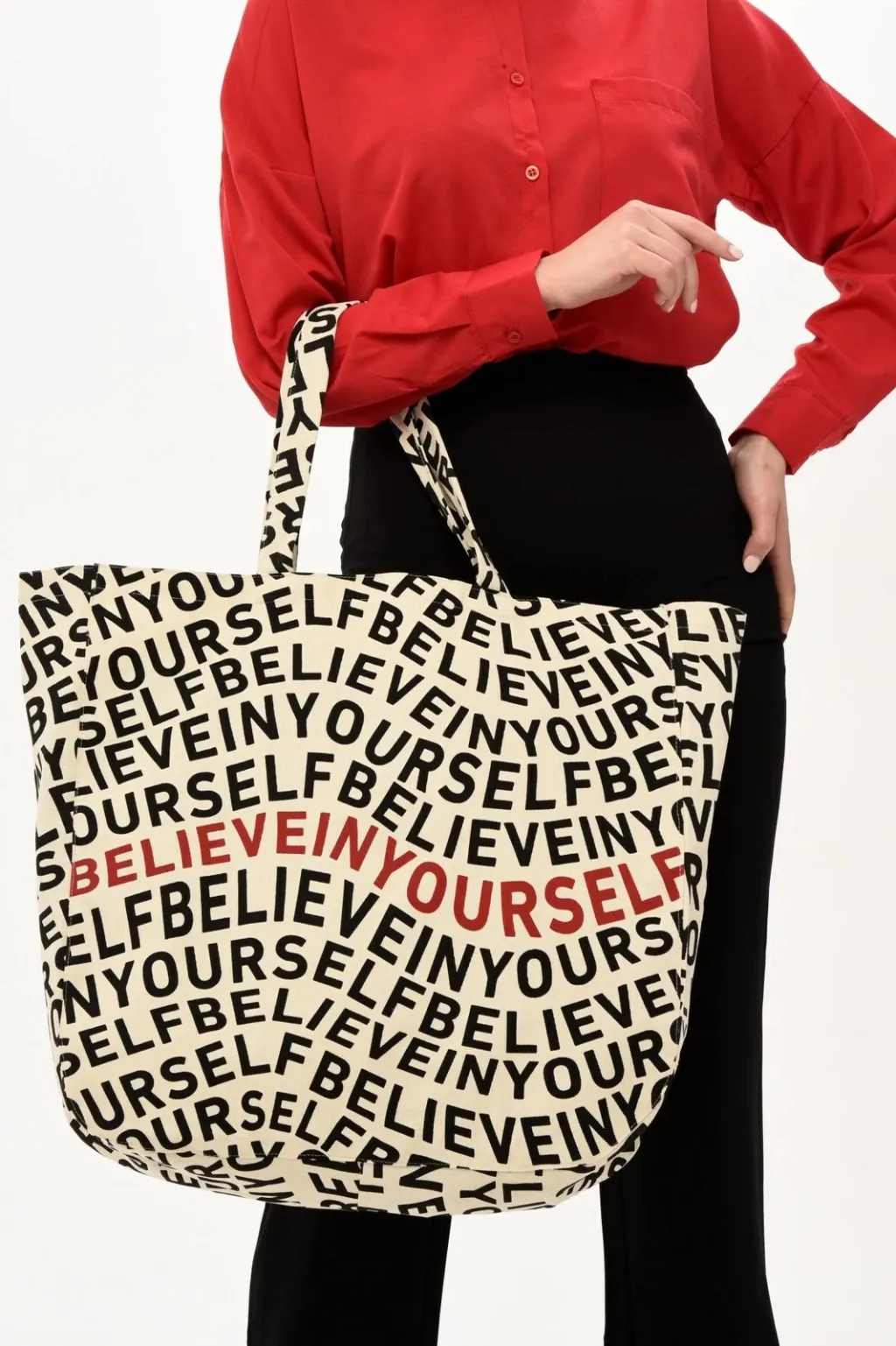 Çantë tote Zoozie Bags, krem, 2046 - 4