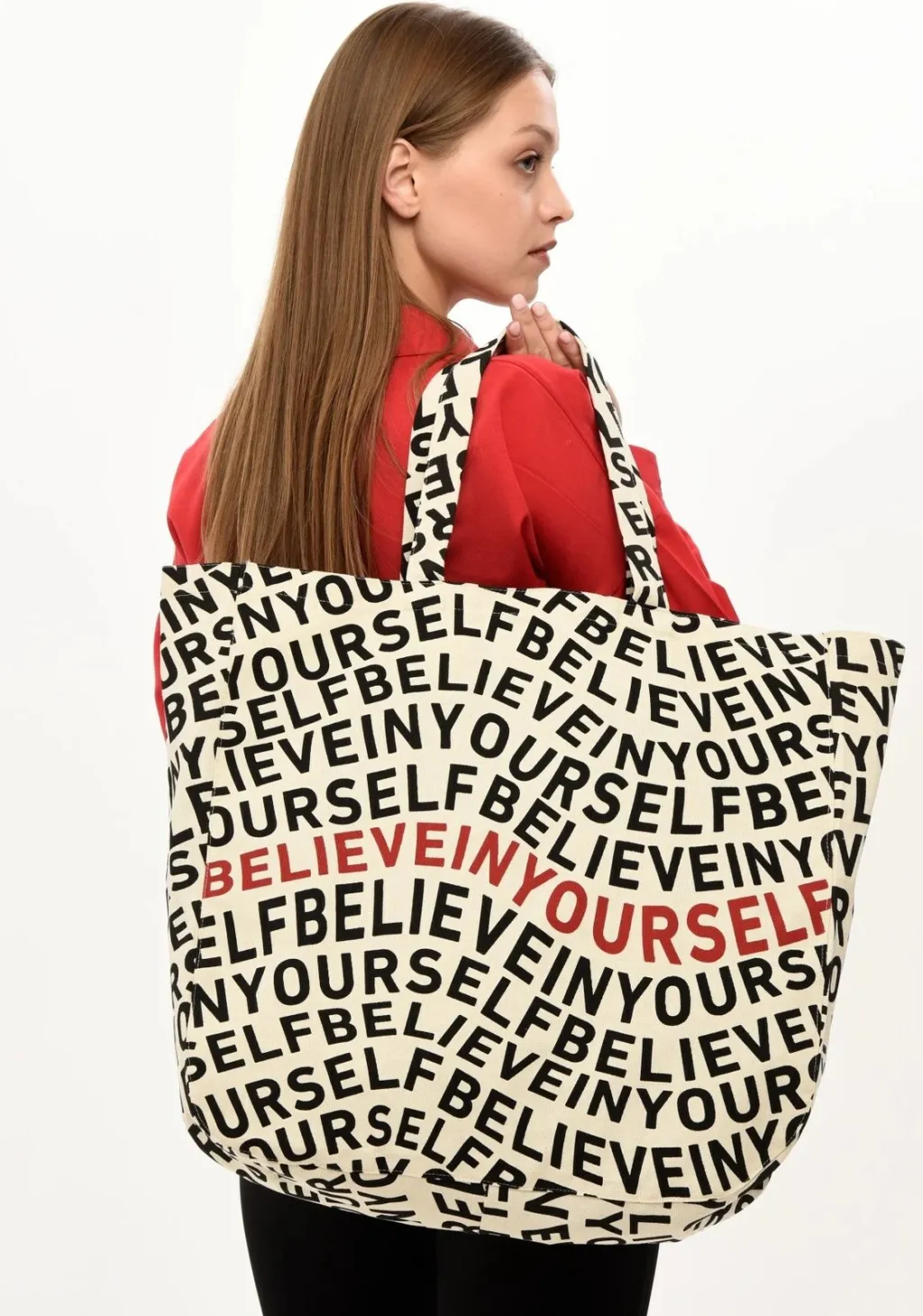 Çantë tote Zoozie Bags, krem, 2046 - 7