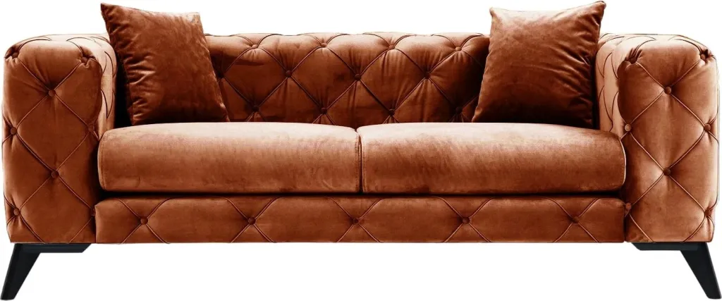 Divan dy ulëshe, ngjyrë portokalli, Atelier del Sofa, Como - 5