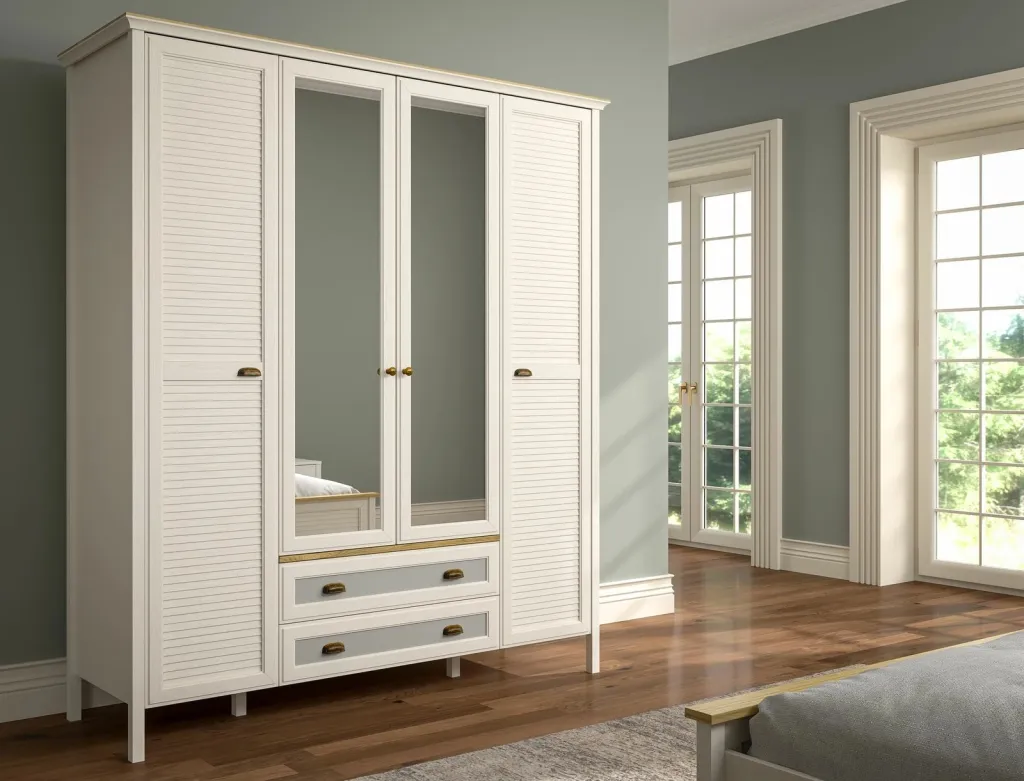 Dollap Skye Decor, FRN-21004, krem, lis, gri - 1