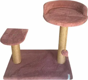 Dërrasë gërvishtëse për mace, Paws & Whiskers, Tiana, ngjyrë dusty rose