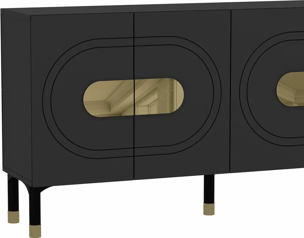 Konsolë Skye Decor, Demet, anthracite, ari - 5