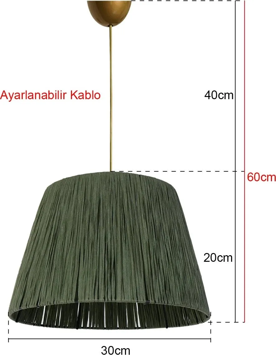 Llambë tavani Opviq, ngjyrë kaki, YL191 - 3
