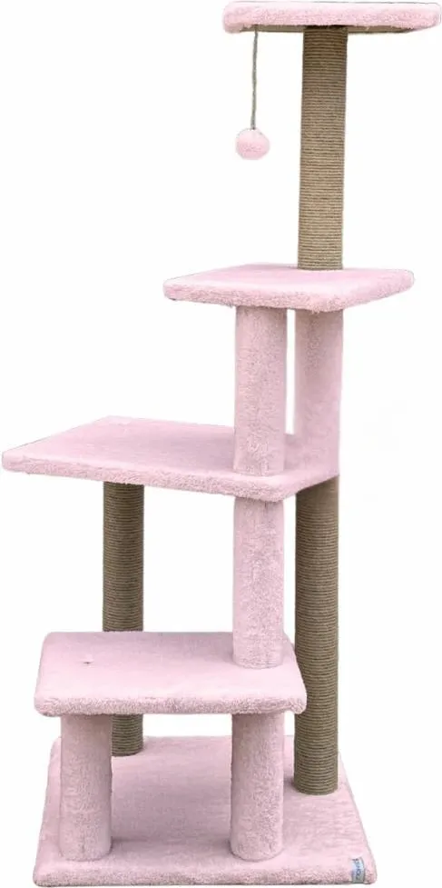 Dërrasë për gërvishtje për mace, rozë, Paws & Whiskers, Alessi - 1