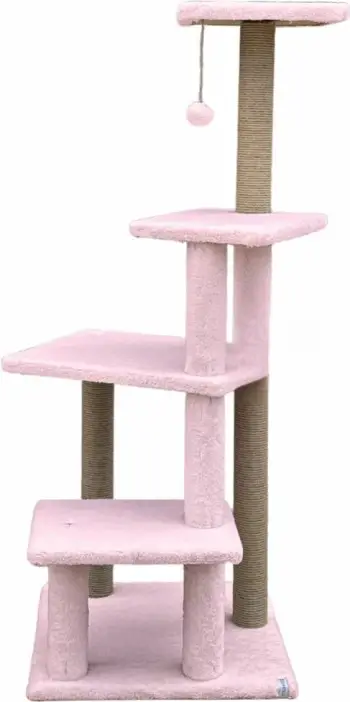 Dërrasë për gërvishtje për mace, rozë, Paws & Whiskers, Alessi