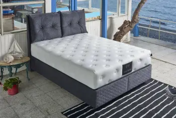 Dyshek dopio Visco Fusion, Skye Decor, shkumë memorie dhe susta xhepi, 140x190 cm