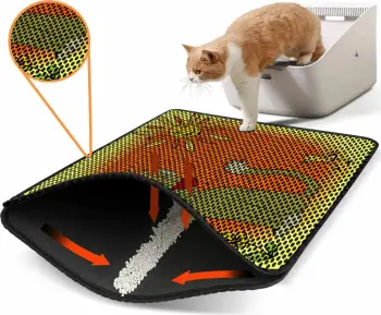 Tapet për rërë maceje, shumëngjyrësh, Paws & Whiskers, Nrszn0183, 45x60cm