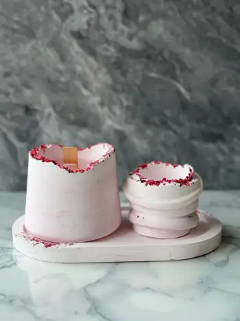 Set qirinjsh (3 copë), Evila Originals, Glamour Candle 35ST