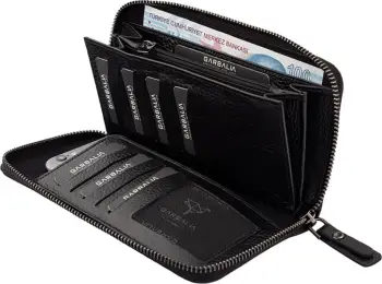 Portofol për gra, Zoozie Bags, Arthur, ngjyrë e zezë