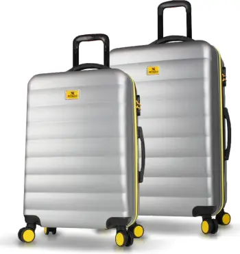 Set valixhesh (2 copë), Zoozie Bags, 6612, ngjyrë gri