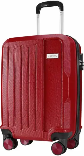 Valixhe udhëtimi Zoozie Bags, Wexta Wx-210, ngjyrë e kuqe Claret, madhësi kabine