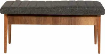 Stol Vina, ngjyrë arre dhe antracit, Skye Decor