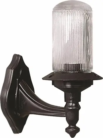 Llambë muri për jashtë Opviq, BAP-68174-BSY, e zezë