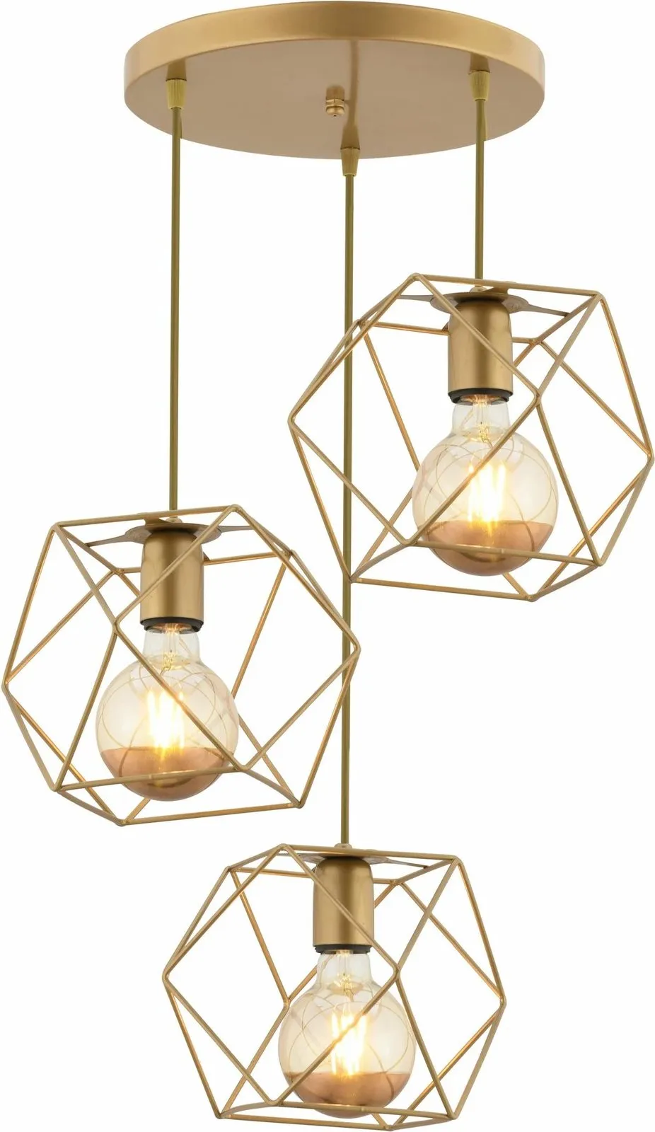 Llambë tavani Opviq, vintage, 3 vende, 64639 - 1